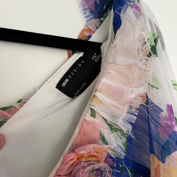 ASOS Design Long Sleeve Chiffon
Smock Midi Dress - Picture 6 of 7